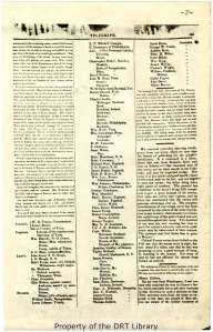 According to Todd Hansen, the casualty list included in the Telegraph and Texas Register account is "particularly valuable" because it was "based on the most authoritative sources known in Washington-on-the-Brazos" at the time (565).